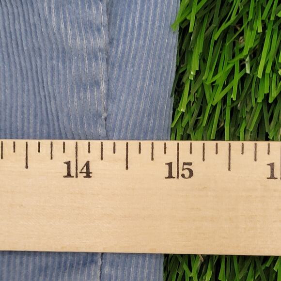 Vintage LEVIS Corduroy Coat Jacket Womens 2XS/XS 15x26 Blue - Picture 12 of 14